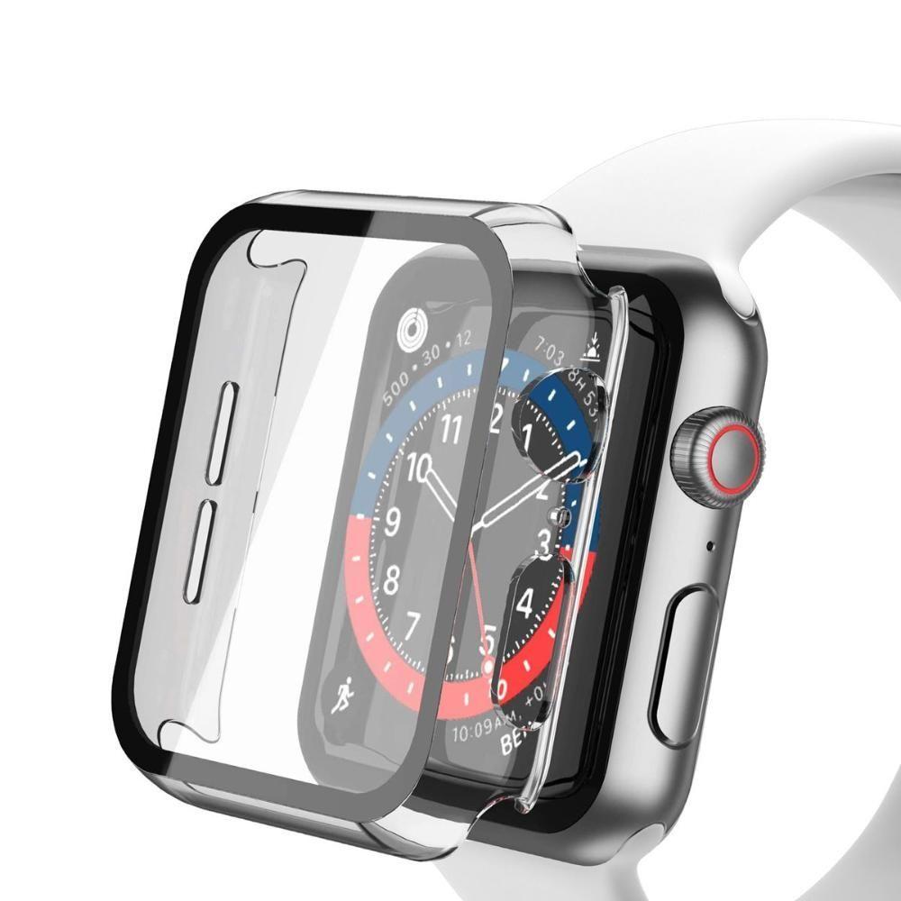 Miniatura Case Para Apple Watch 38mm - Armor - Acompanha Película Integrada Na Case - Transparente - Gshield