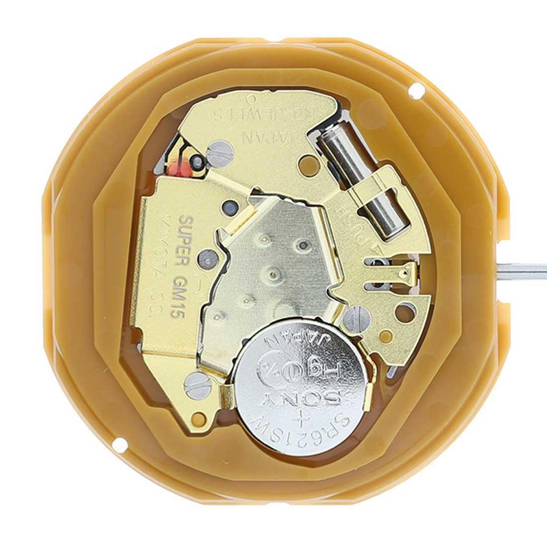 Miniatura Mecanismo Para Relógio Miyota Gm15 Calendário 3