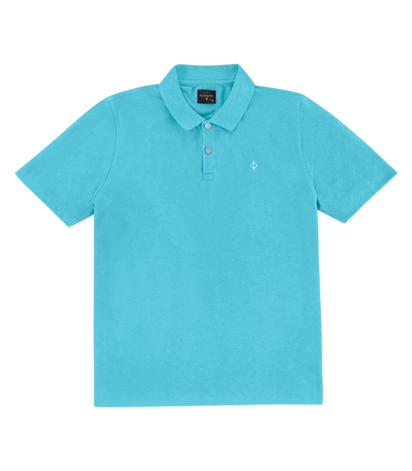 Miniatura Camisa Polo Masculina Diametro Azul G
