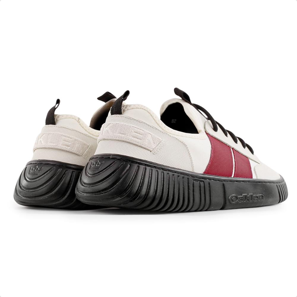 Miniatura Tênis Osklen Arpx Straps Monochromatic Masculino Off White / Vermelho - 39