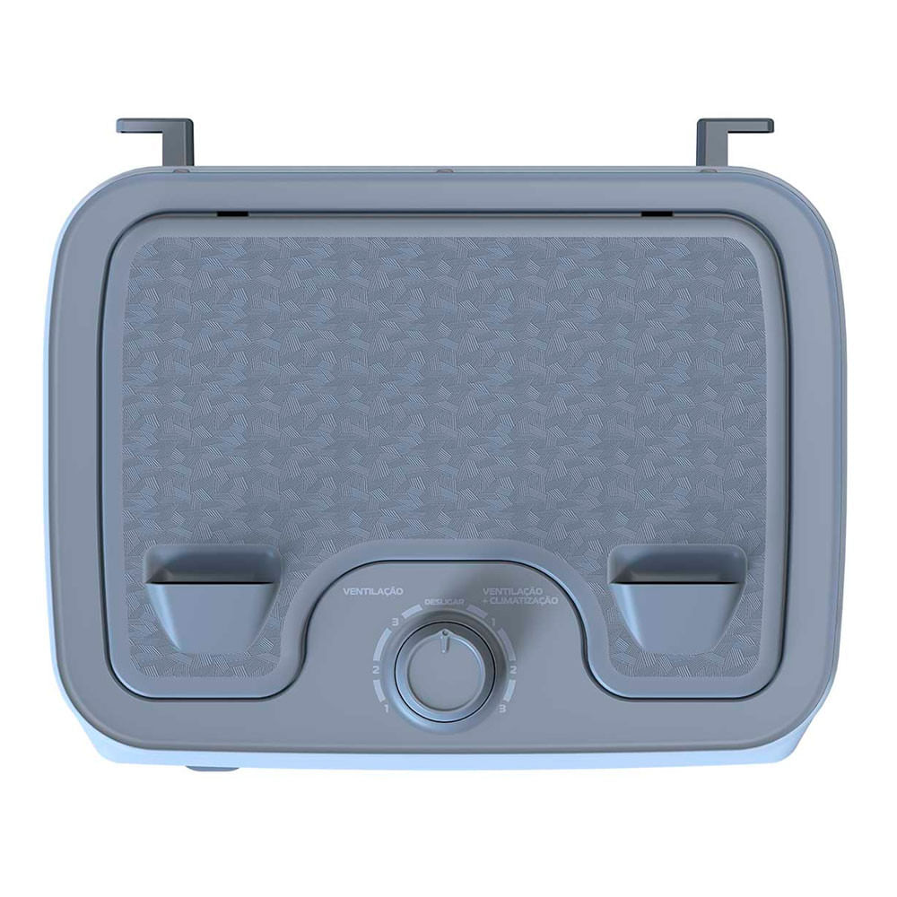 Miniatura Climatizador Clin16-01 BR/CZ 16 Litros 130w Nac Ventisol Branco com Cinza - 110V