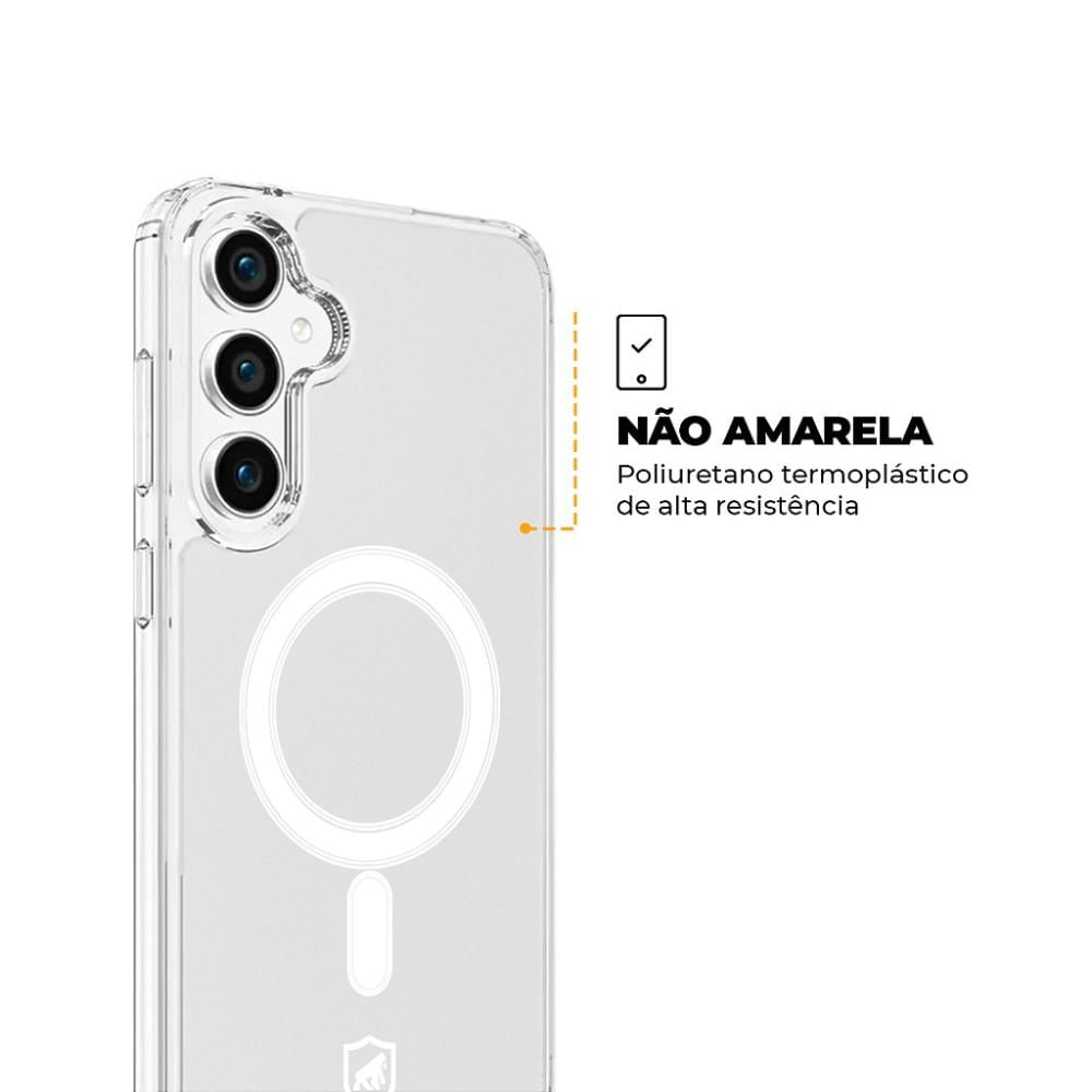 Miniatura Capa para Samsung Galaxy S23 FE - MagSafe Transparente - Gshield