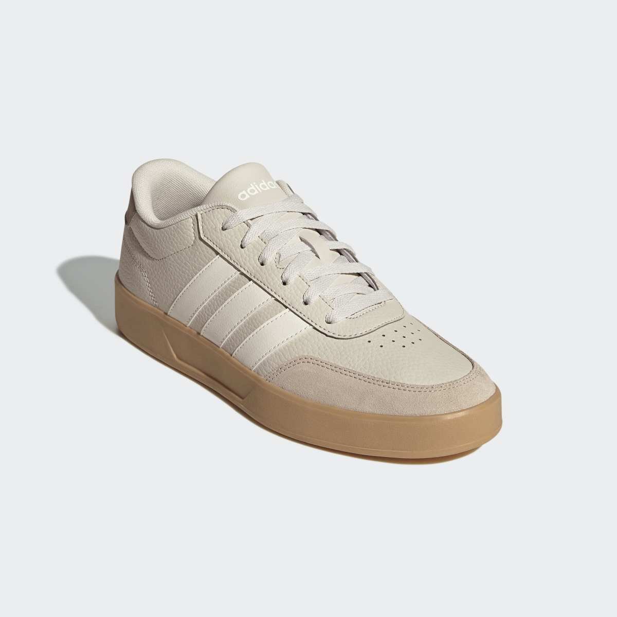 Miniatura Tênis Adidas Breaknet Bege - 34