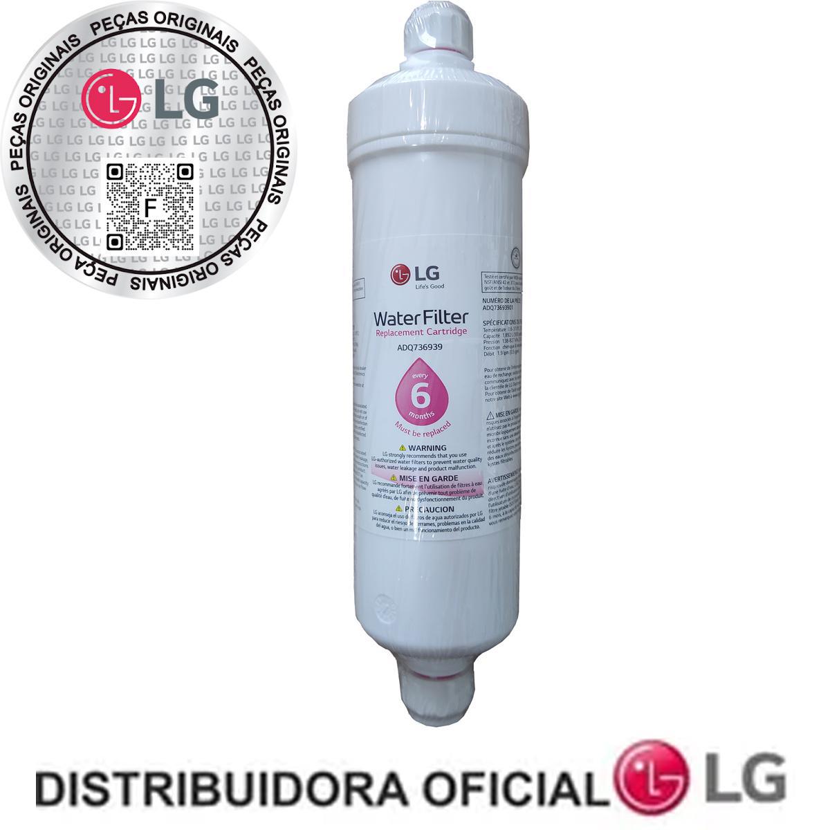 Miniatura Filtro Água Lg Adq73693901 Refrigerador Door In Door