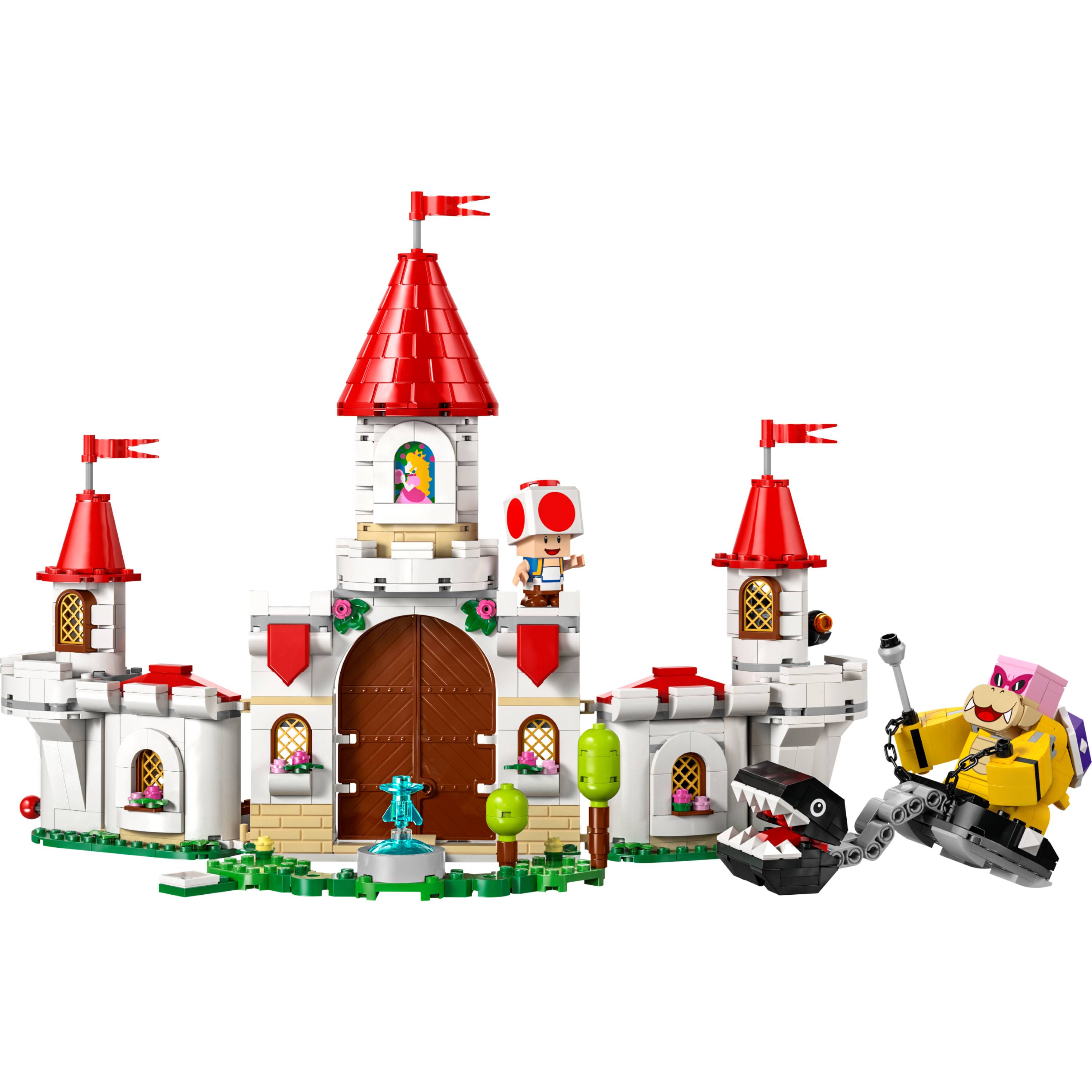 Miniatura LEGO Super Mario - Batalha com Roy no Castelo de Peach