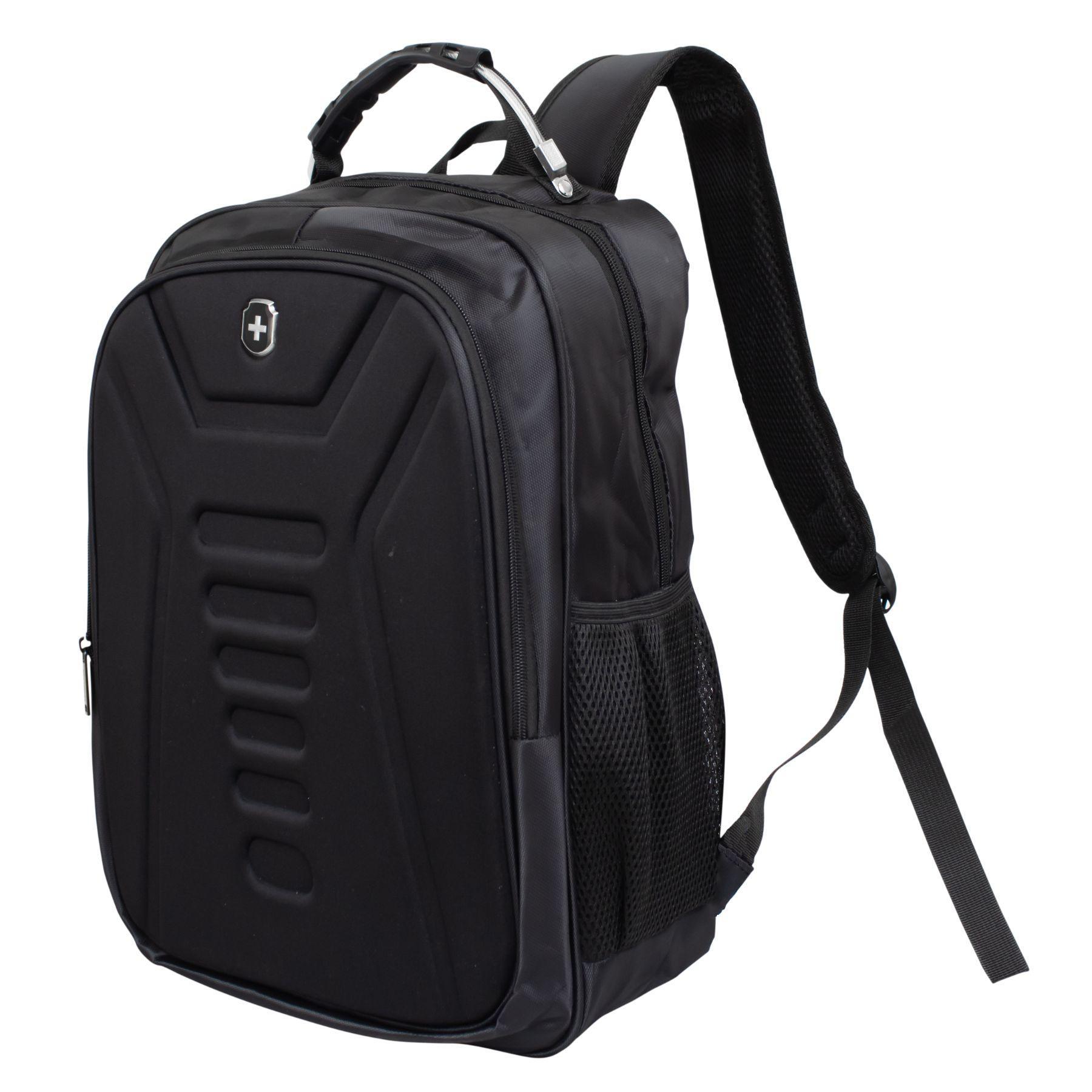 Miniatura Mochila Masculina Executiva Grande Resistente Laptop Preta