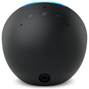 Miniatura Smart Speaker Echo Pop Compacto com Som Envolvente e Alexa - Preto
