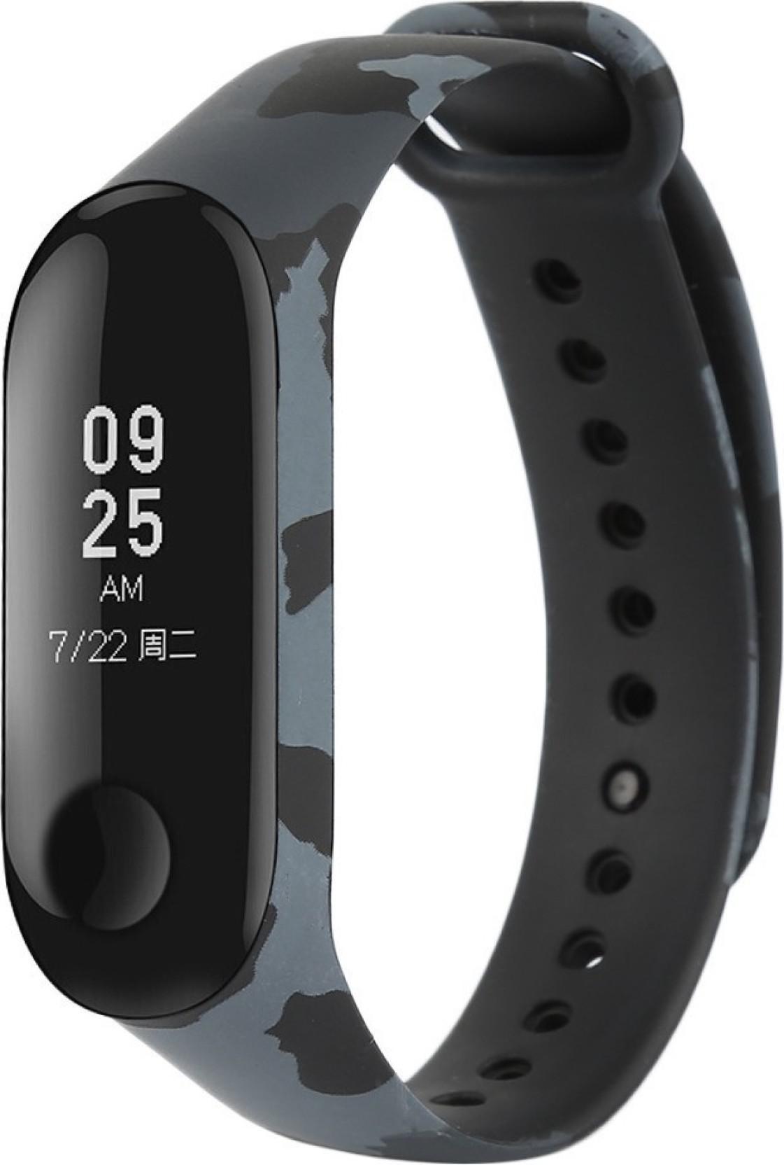 Miniatura Pulseira Extra Para Mi Band 3 Ou 4 Camuflada Cinza Homologação: 79902113999