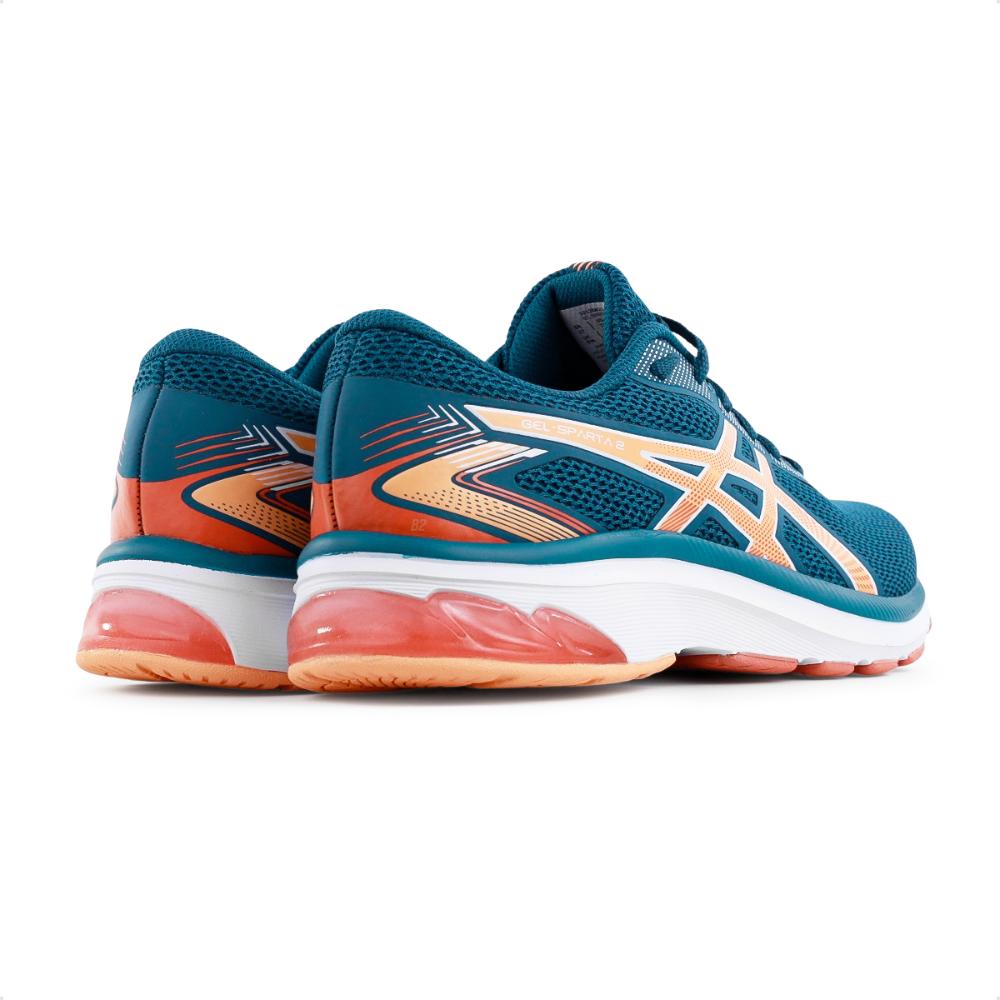 Miniatura Tênis Asics Gel Sparta 2 Feminino Azul / Laranja - 35