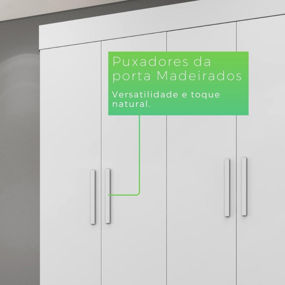 Guarda-roupa Copacabana New 4 Portas Branco