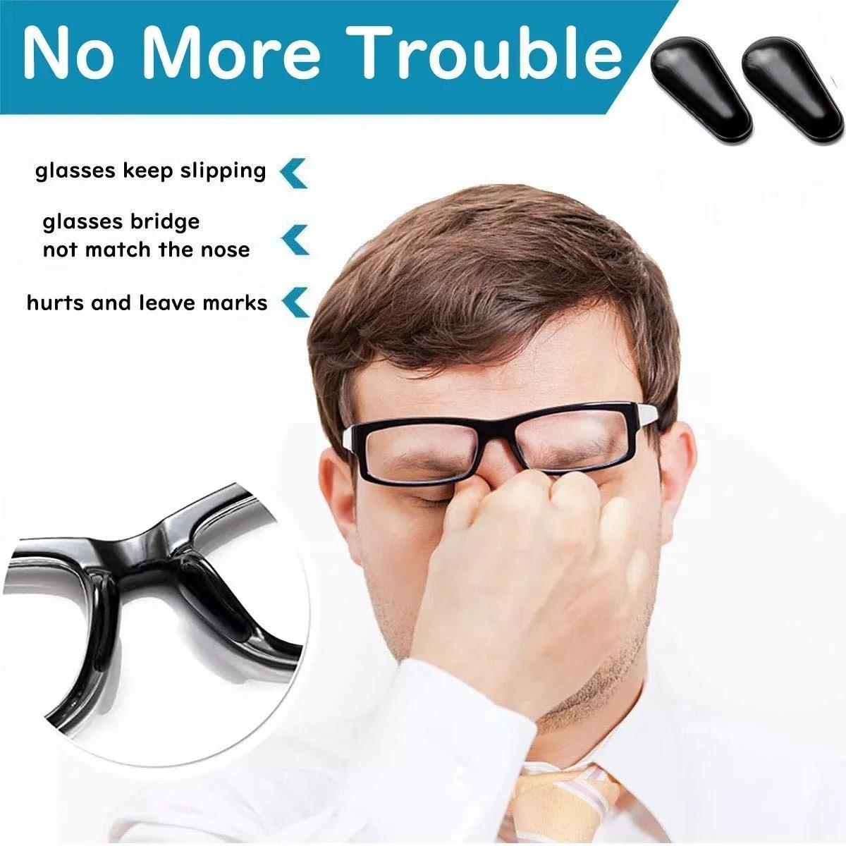 Plaqueta Silicone Óculos 10 Pares 3M Gota Fosca