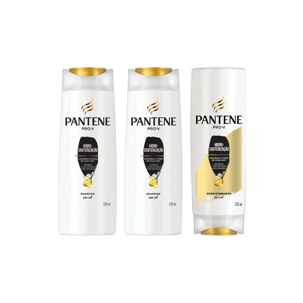 Miniatura Kit Pantene Hidro Cauterização 2 Shampoo 175Ml+ 1 Cond 175Ml