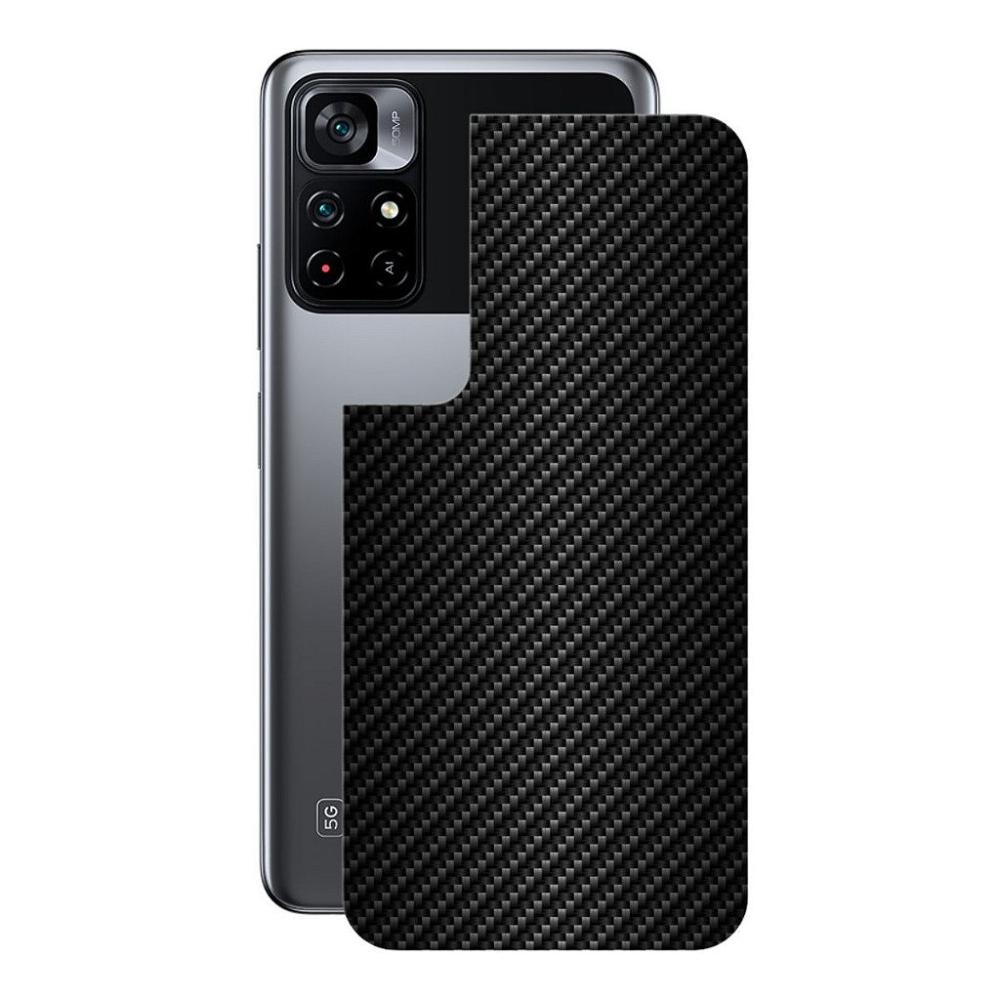 Miniatura Película Poco M4 Pro 5G-Traseira Fibra Carbono Preta-Gshield