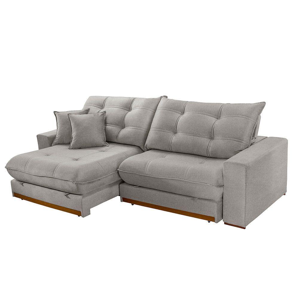Sofá Duque Dois Módulos De 100cm B25cm Meu Sofá Online A230 Linho Cinza