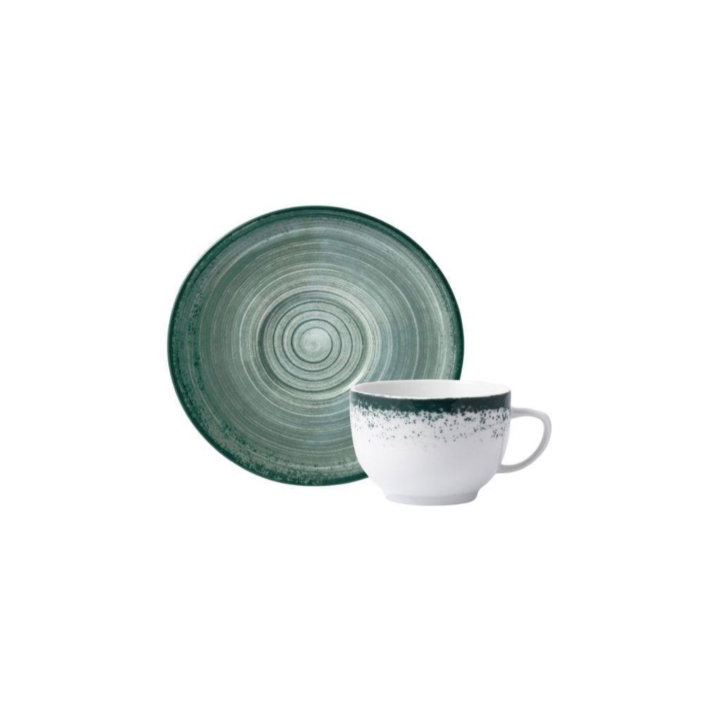 Miniatura Aparelho De Jantar 42 Peças Esfera Verde Schmidt