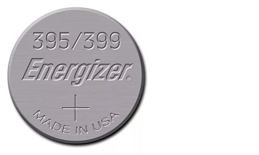 Miniatura Pilha Bateria Relógio 395/399 Energizer C/2 Un