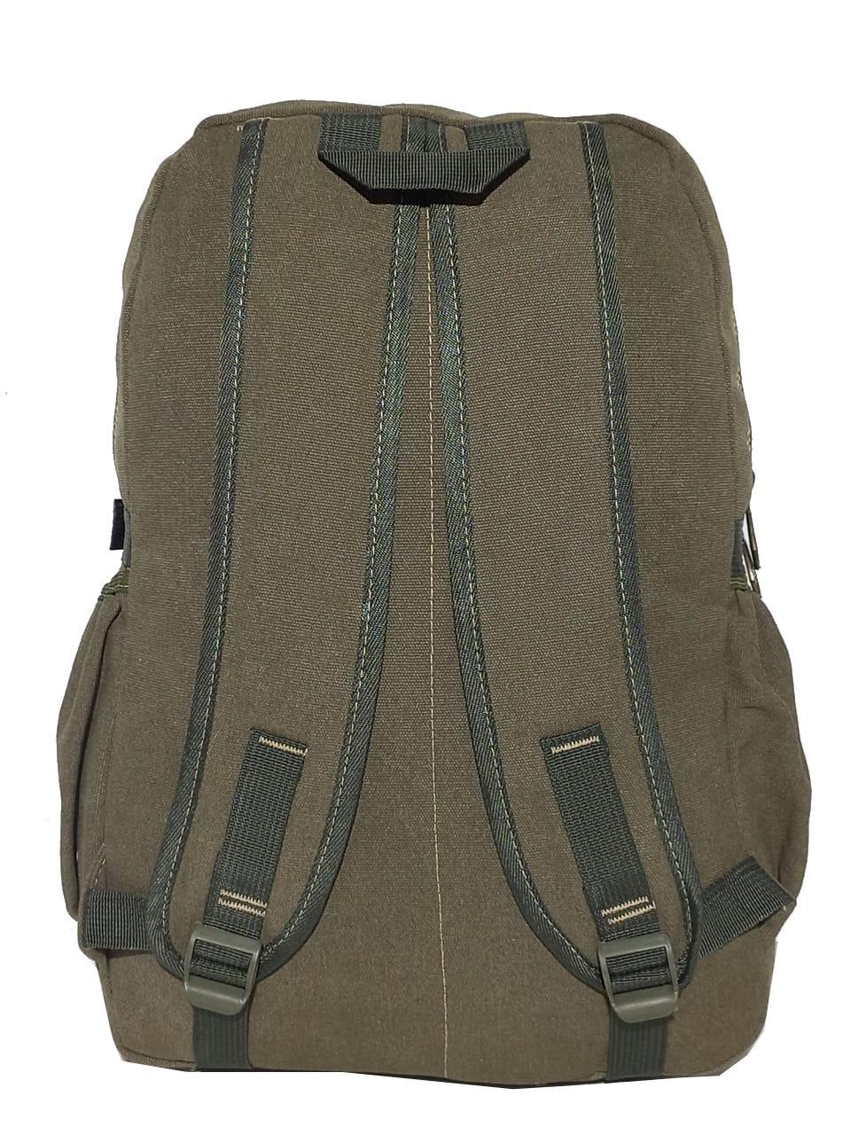 Miniatura Mochila Lona Escola Trabalho Viagem Reforçada