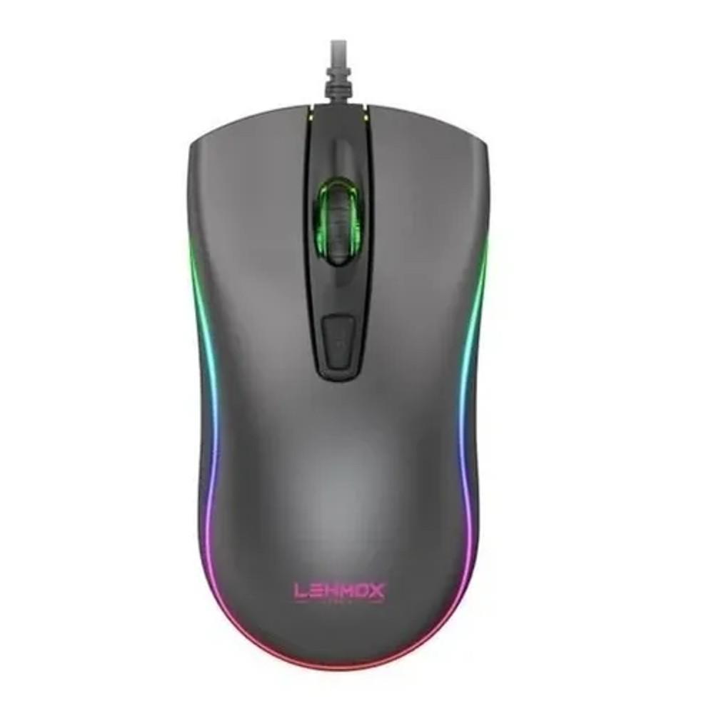 Miniatura Mouse Gamer Lehmox Hyper Gt-M6 Led Rgb