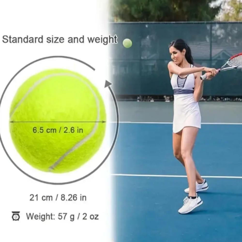 Miniatura Bola De Tenis Championship Bolsa 12 Bolinhas Verde Kit Mala Transporte Treino Werkon