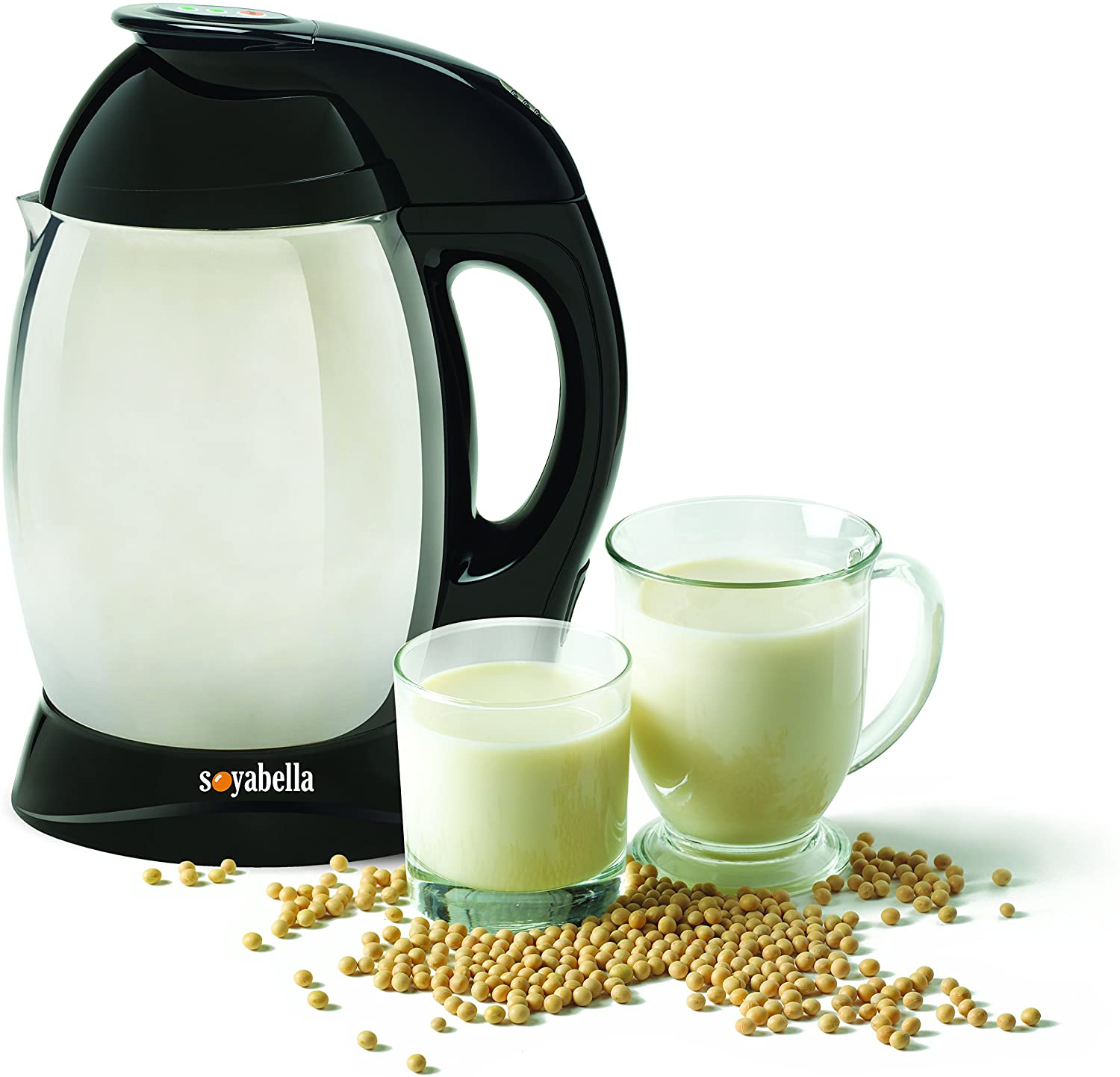 Miniatura Máquina de fazer Leite Vegetal, Sopas Quentes e Moer Café, Tribest Soyabella SB-130 Inox