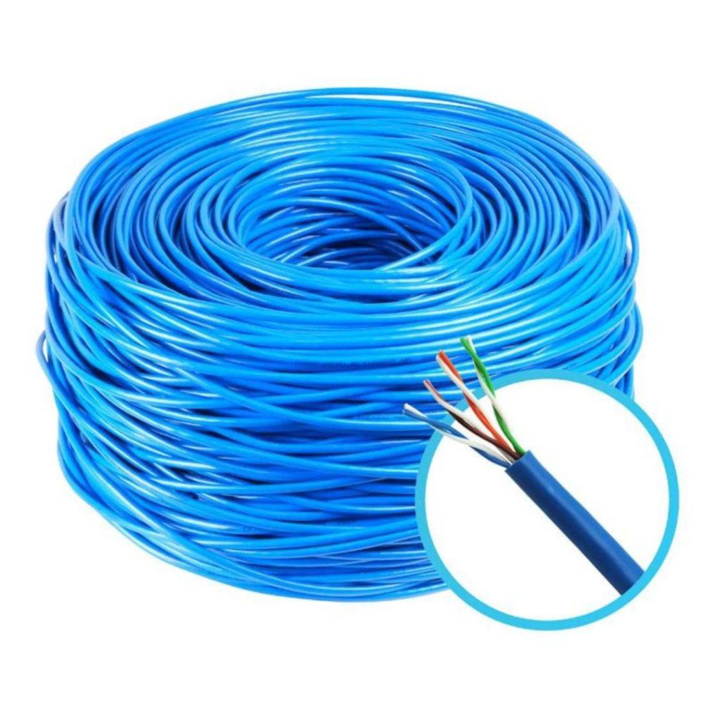 Miniatura Cabo De Rede Lan Cat5 305M Cmx Soho Plus Furukawa - Azul