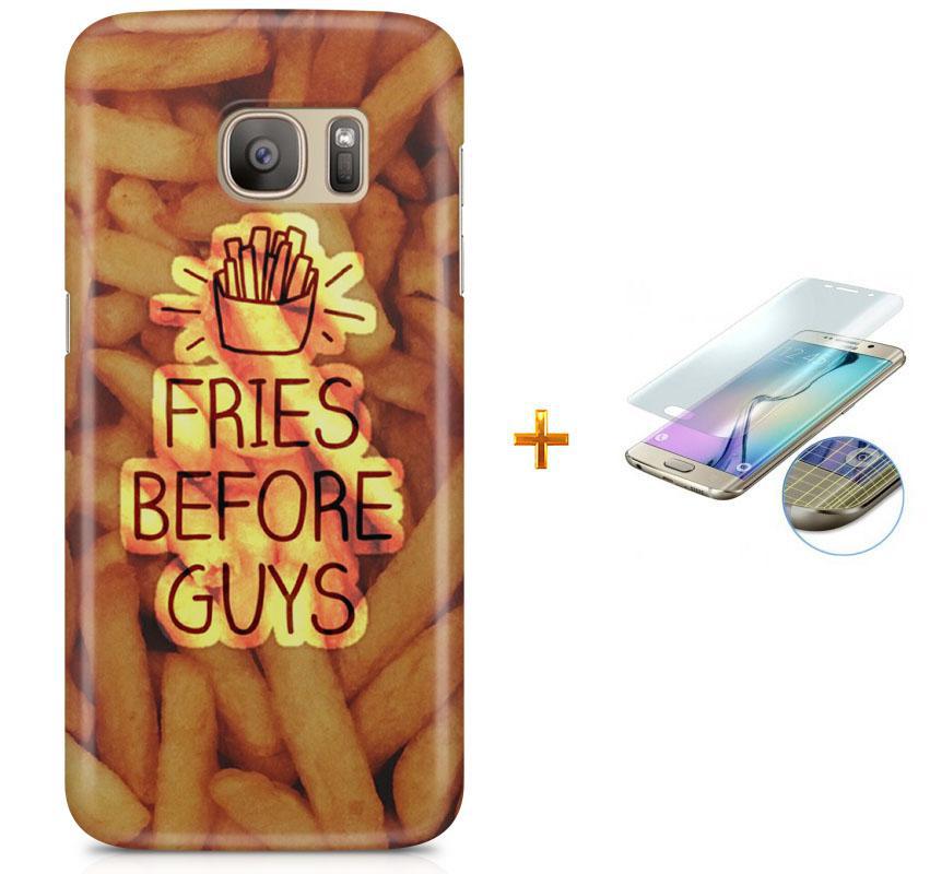 Miniatura Kit Capa Galaxy S7 Edge Batata E Película