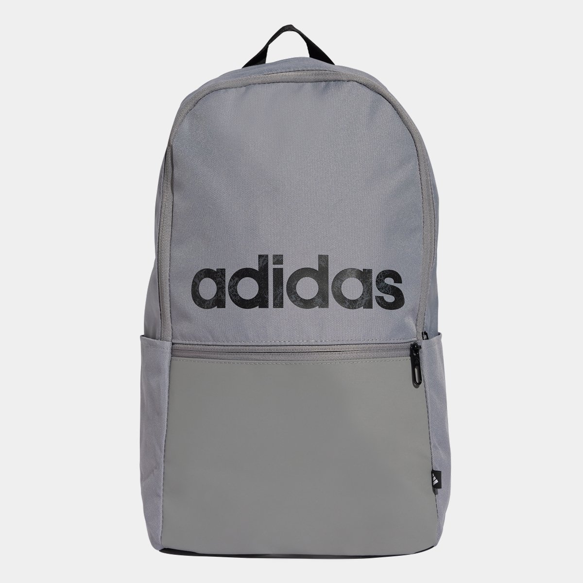 Miniatura Mochila Adidas Clássica Logo Linear 22.75L Cinza