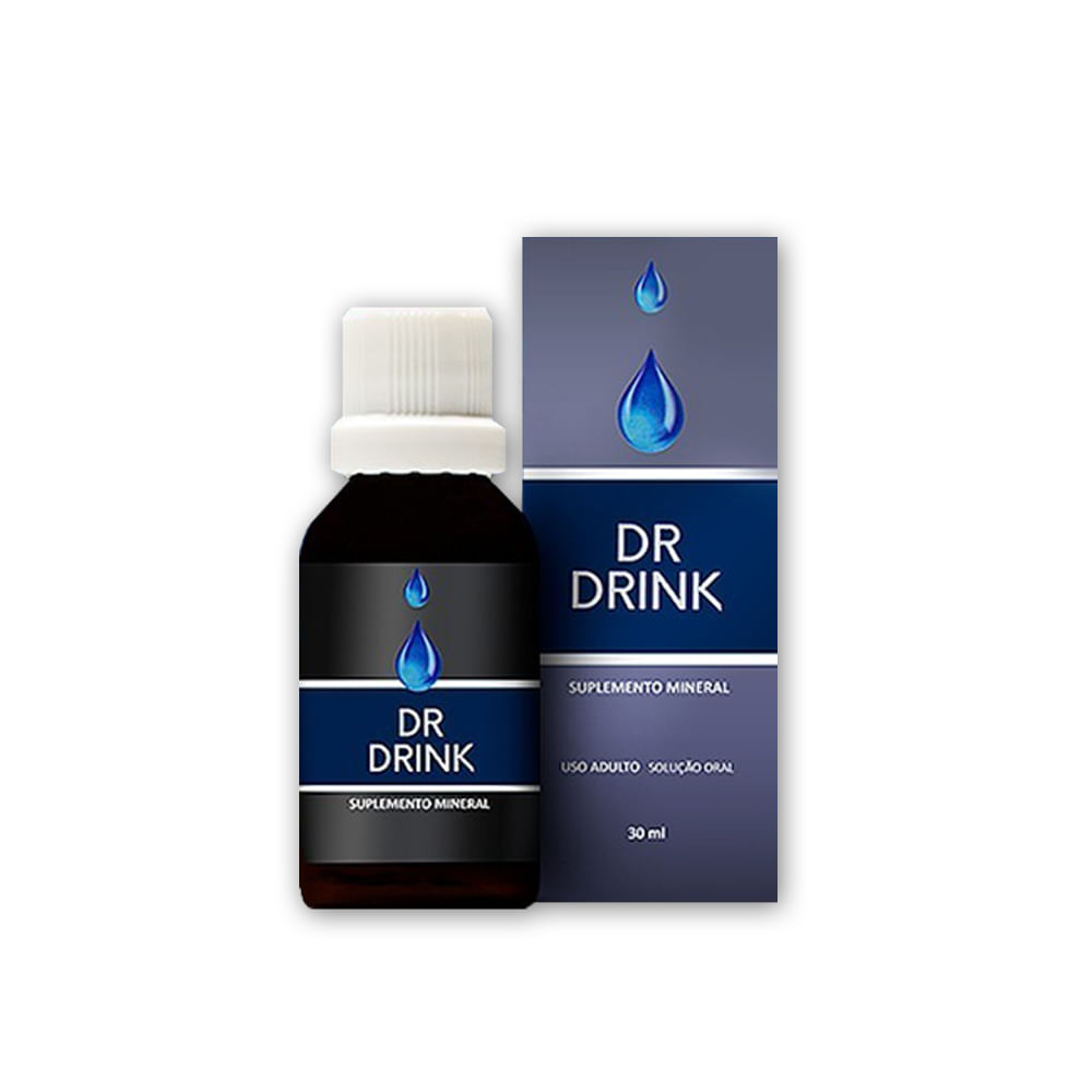 Miniatura Dr Drink Anti Alcoolismo Inibidor de Vontade de Beber