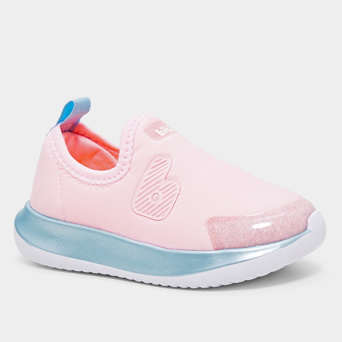 Miniatura Tênis Infantil Bibi Flash Baby 1232087 Menina Rosa - 20