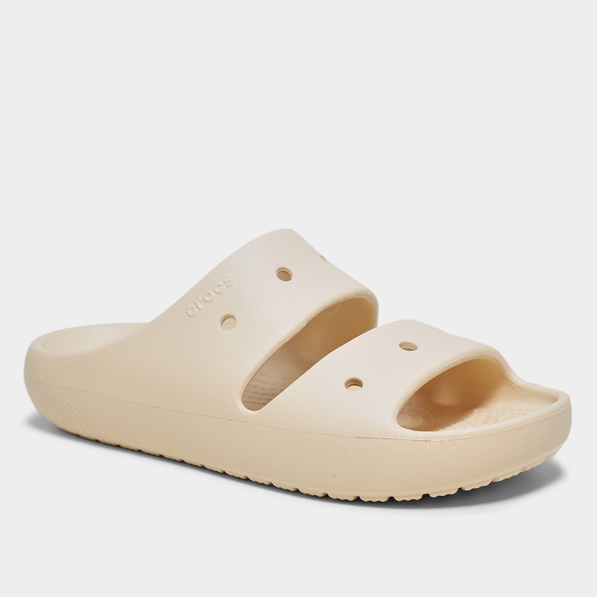 Miniatura Crocs Classic Sandal v2 Feminino Bege - 35