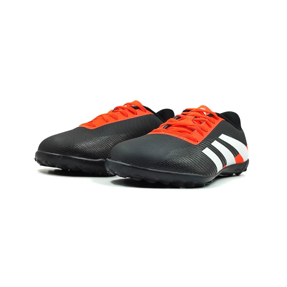 Miniatura Chuteira Adidas Predator Essentials 24.5 Society Infantil PRETO/LARANJA - 30