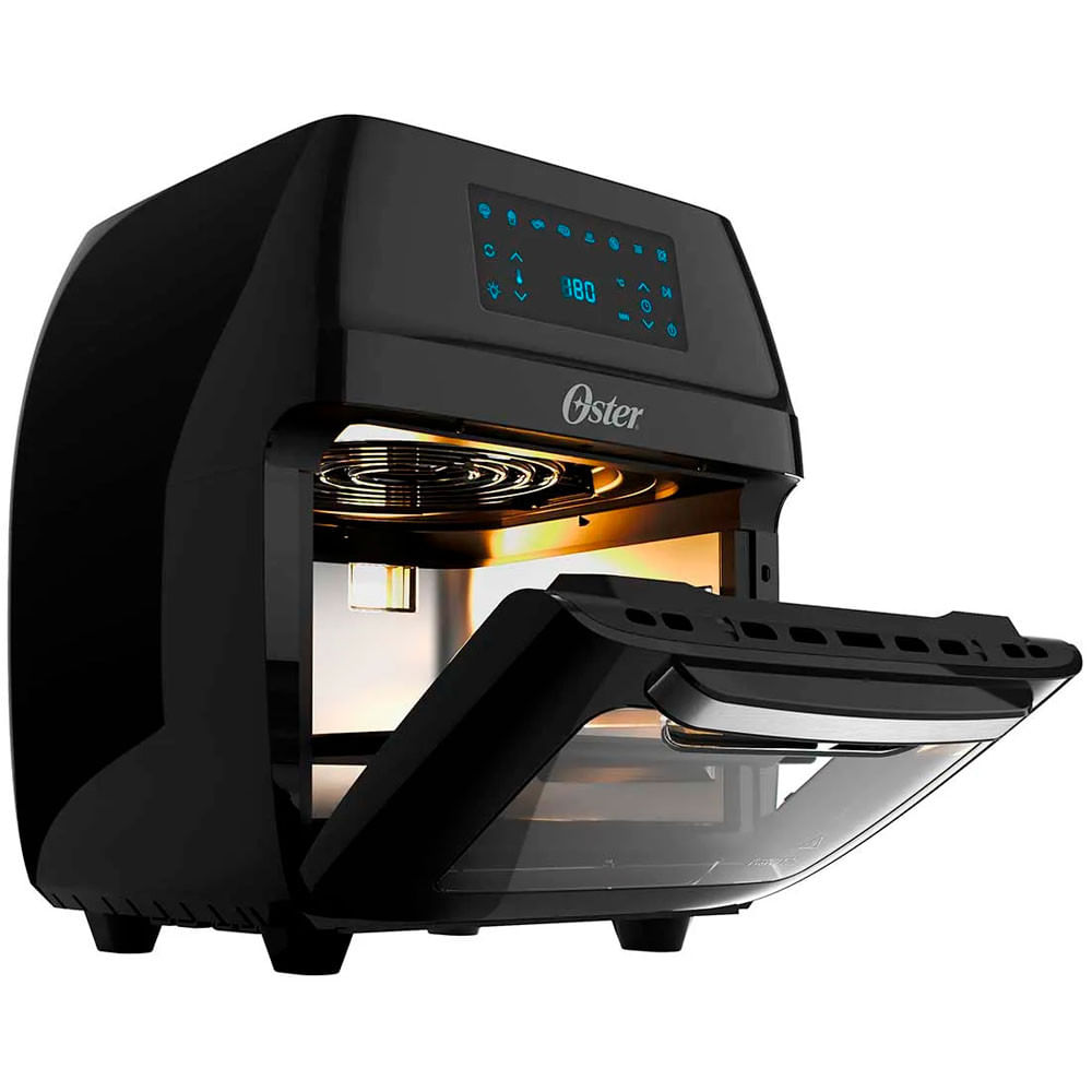 Miniatura Fritadeira Oster Oven Fryer 3 em 1 12L OFRT780 Preto - 110V