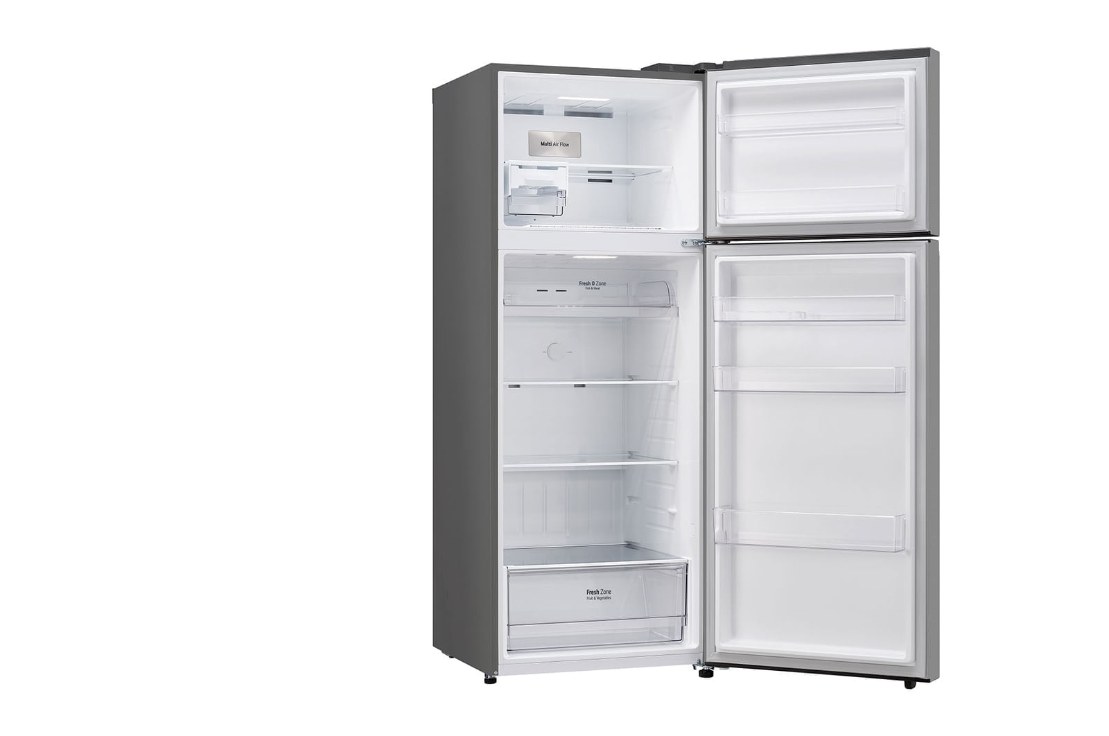 Miniatura Geladeira LG Frost Free Inverter 461L Duplex Cor Inox Look - 220V