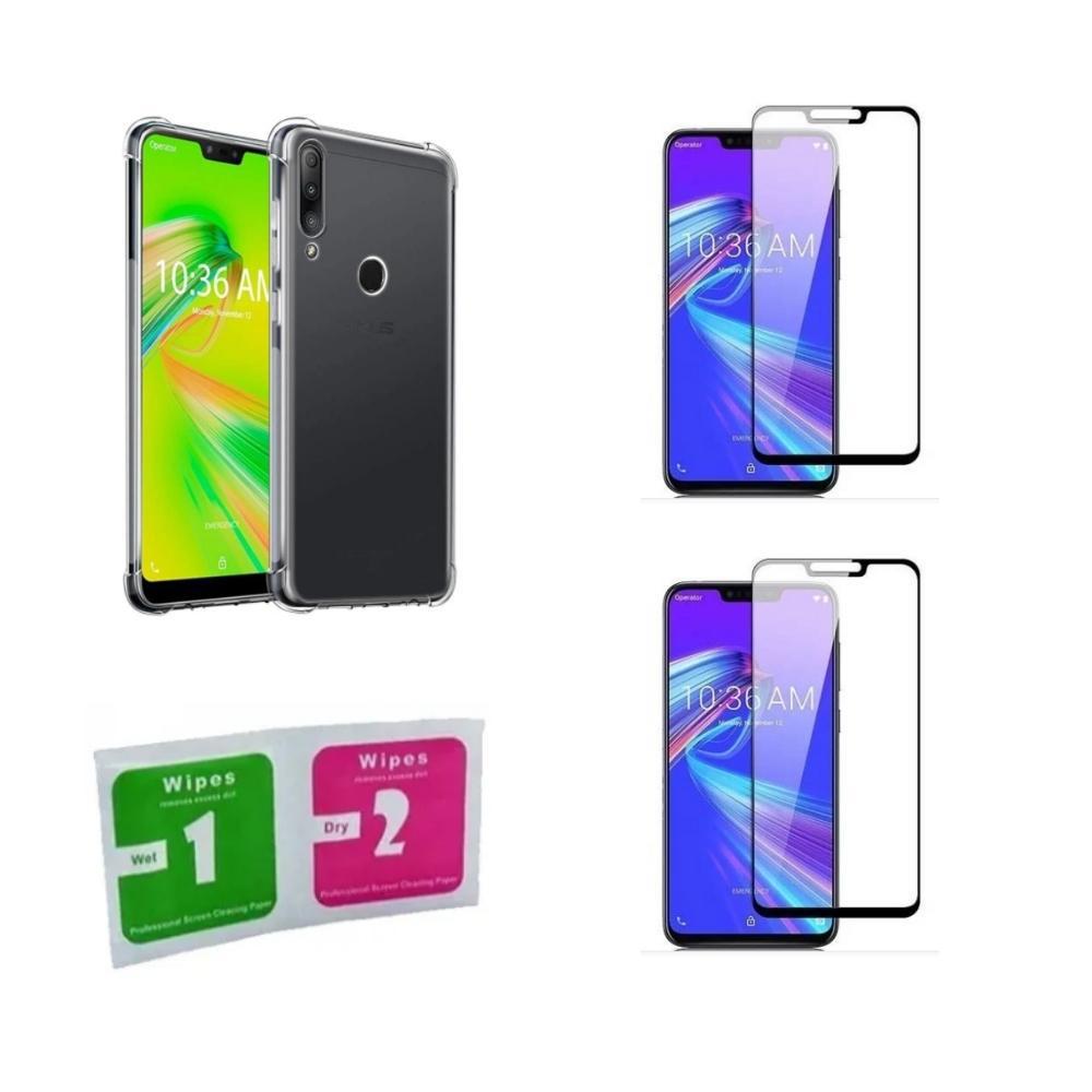 Miniatura Kit Capa Asus Zenfone Max Shot + 2 Películas De Vidro 3D