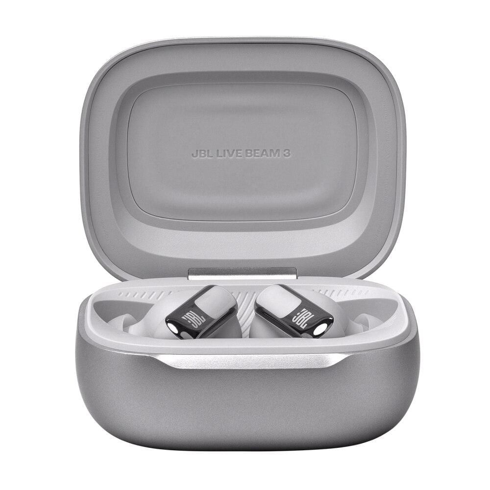 Fone de Ouvido JBL, Live Beam 3, Prata