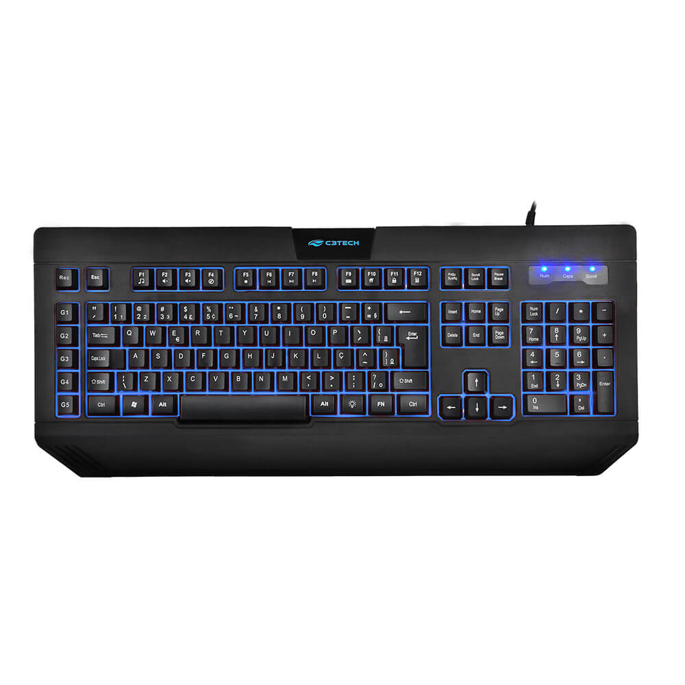 Miniatura Teclado Gamer KG-110BK C3 Tech