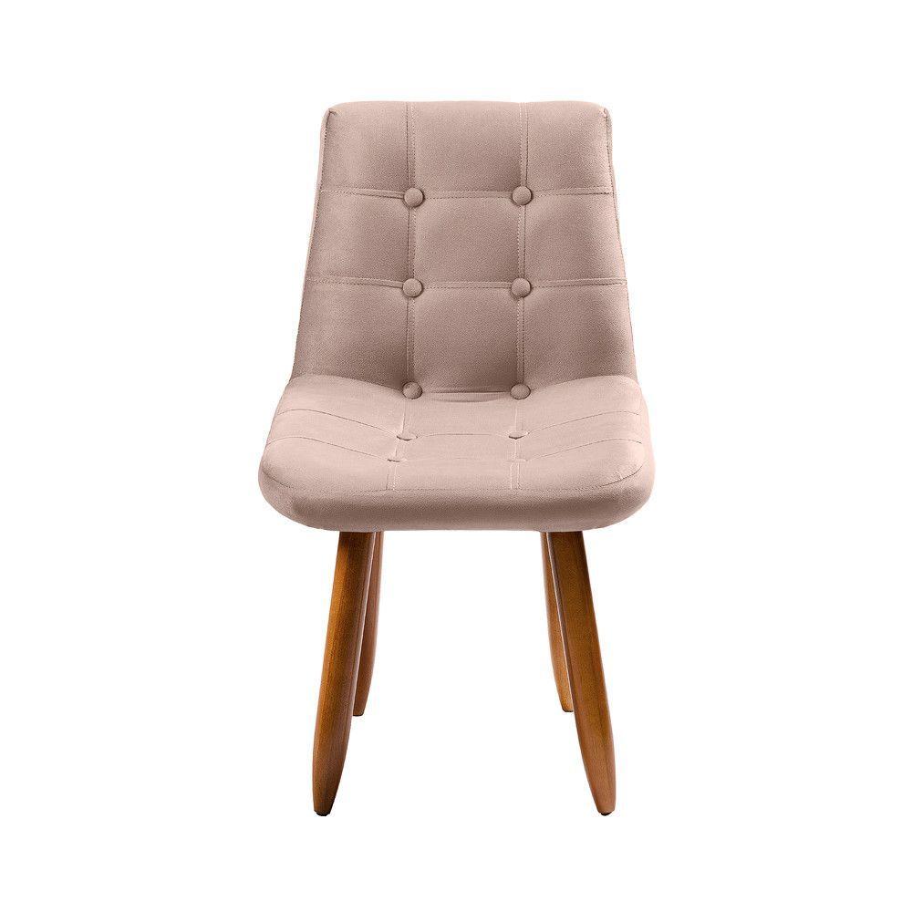 Miniatura Cadeira Poltrona Jade Sala Estar Penteadeira Veludo Rose