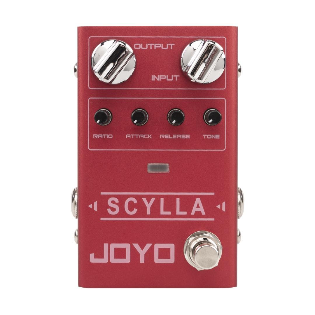 Miniatura Pedal Contrabaixo Joyo Compressor Scylla