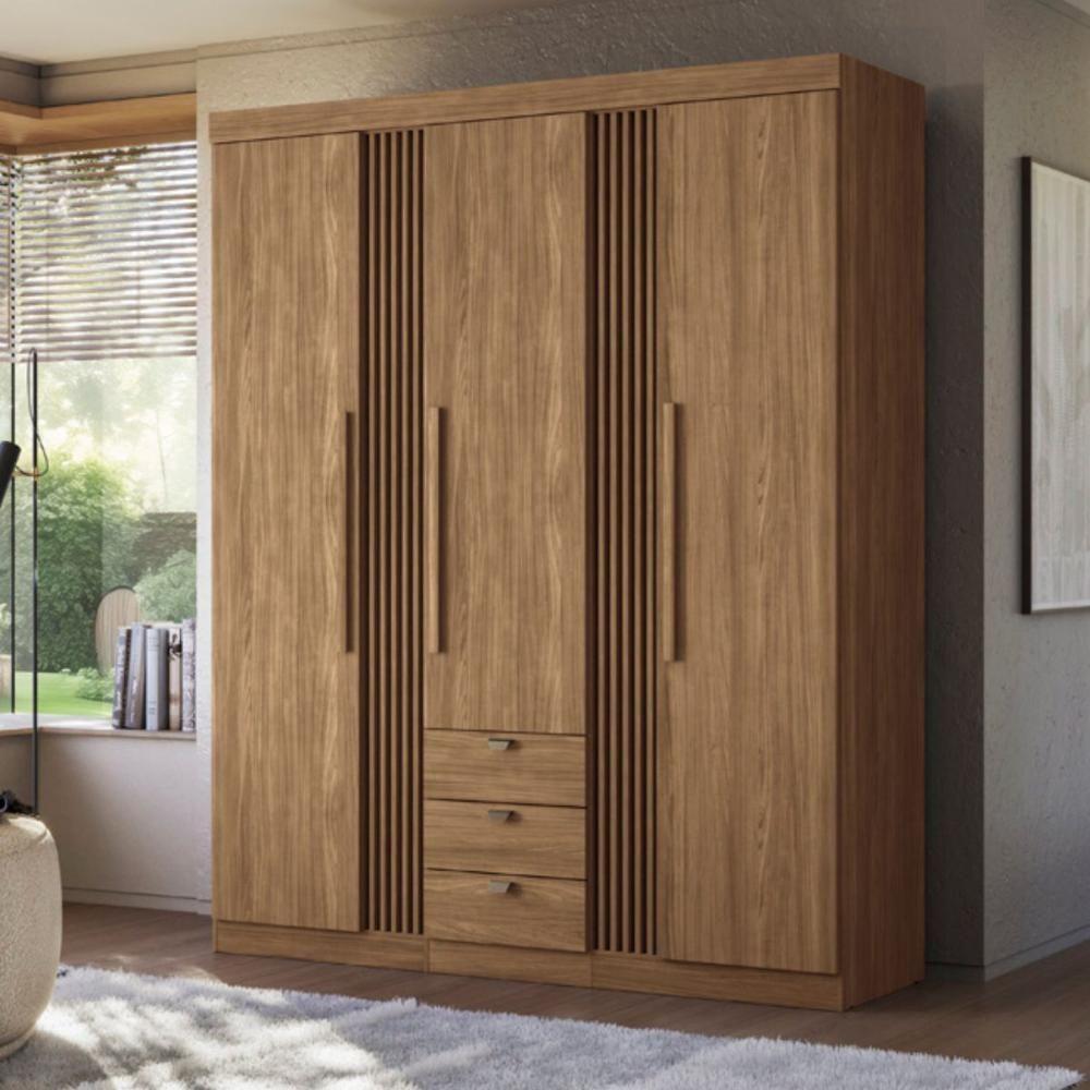 Miniatura Roupeiro 4 Portas Pernambuco 4.4 Jatoba
