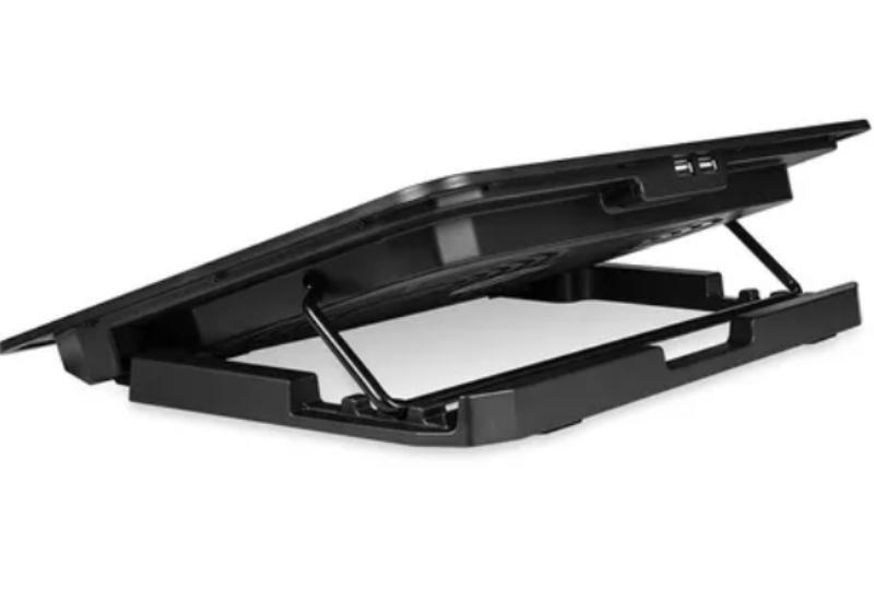 Miniatura Suporte Base 2 Cooler Notebook Ergonômico Inclinação