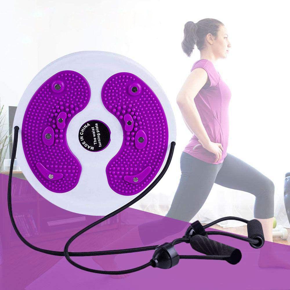 Disco De Equilíbrio Exercício Com Elásticos Waist Twisting