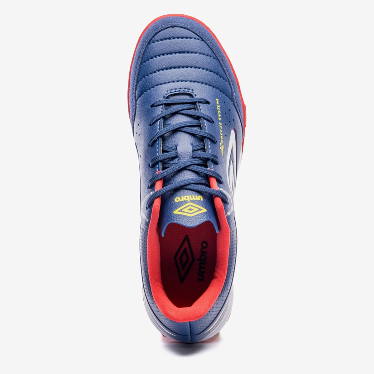 Miniatura Chuteira Futsal Umbro Neo-Comfort Unissex Marinho+Vermelho - 37