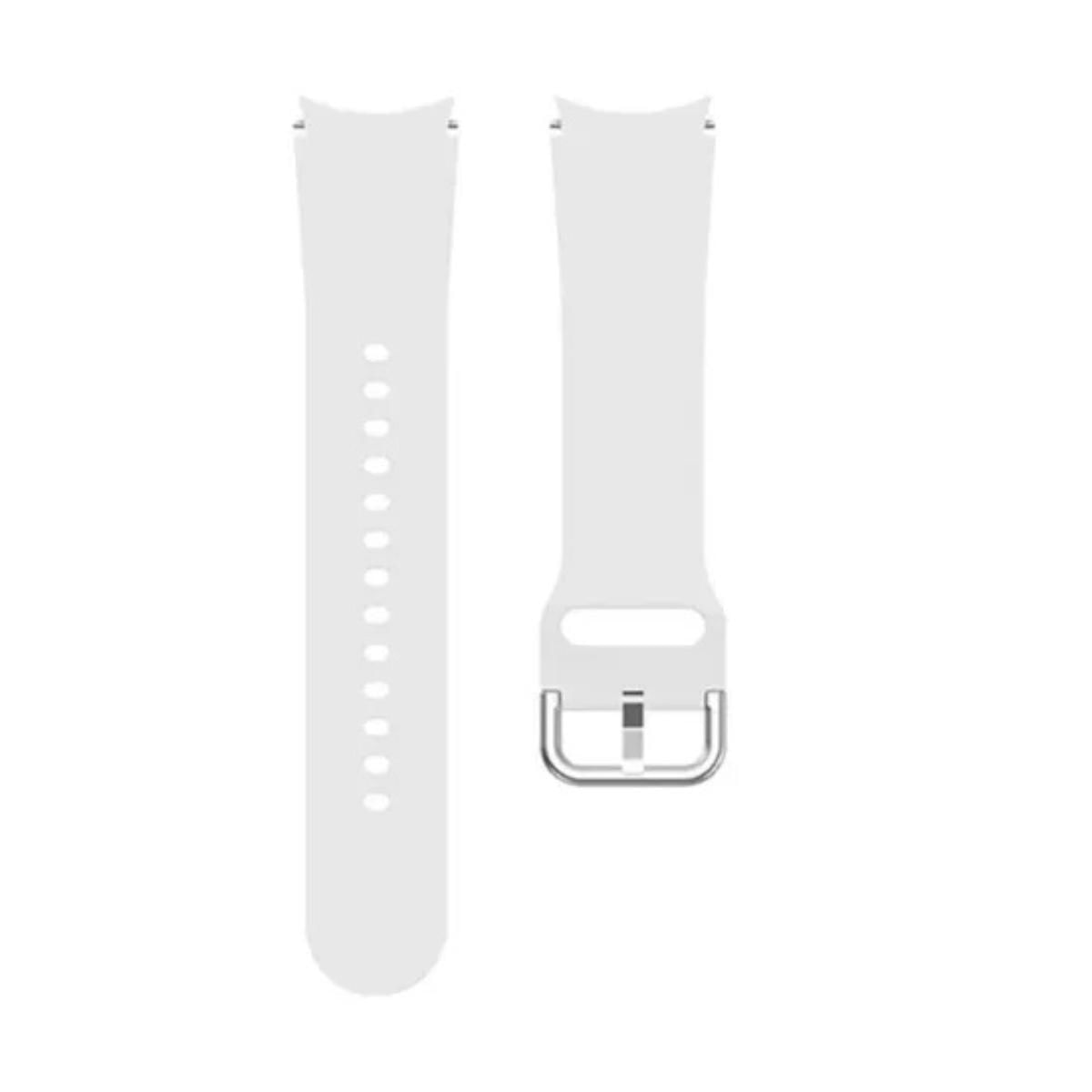 Miniatura Pulseira Branca Sam Watch 5 - Minimalismo Inteligente