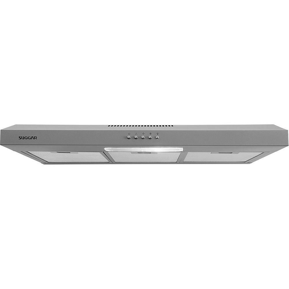 Miniatura Depurador Slim Suggar DPS181PR 80cm 3 Velocidades Prata 110V