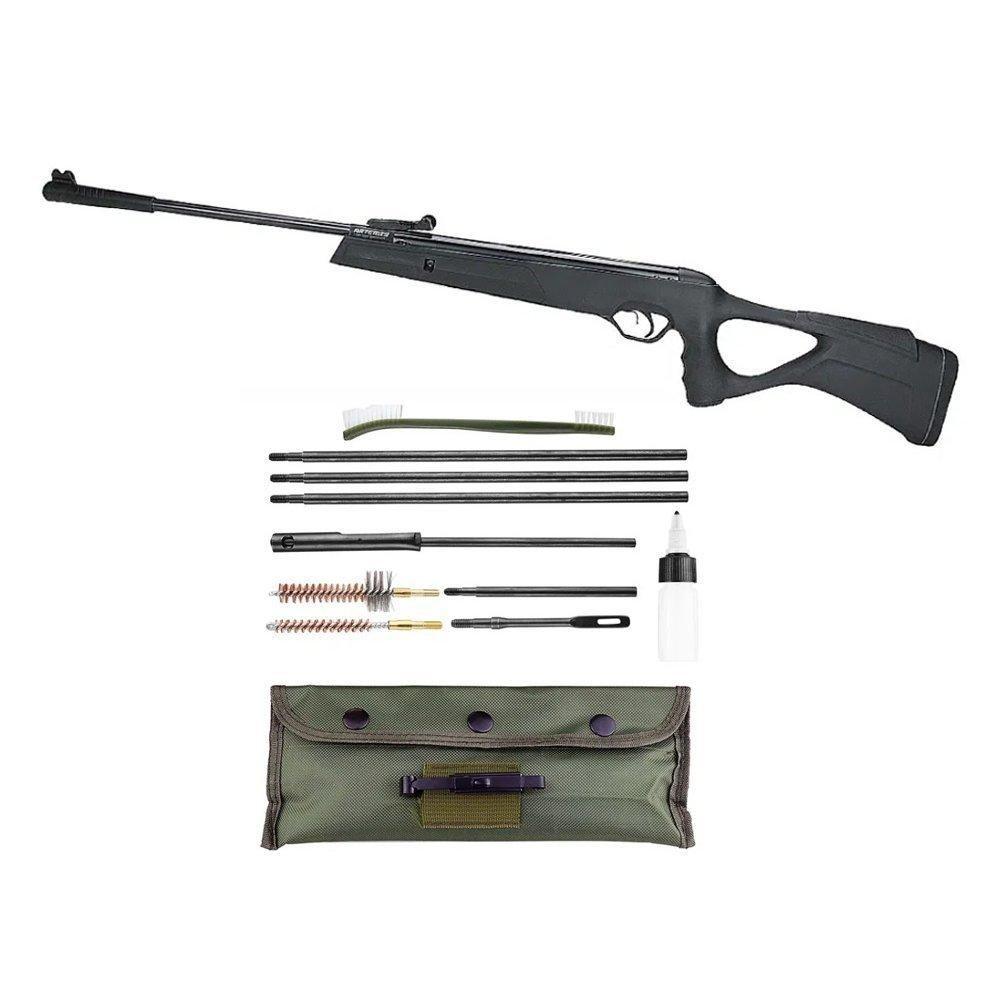 Miniatura Carabina Pressão Artemis Gr800s Blade 5.5 Kit De Limpeza