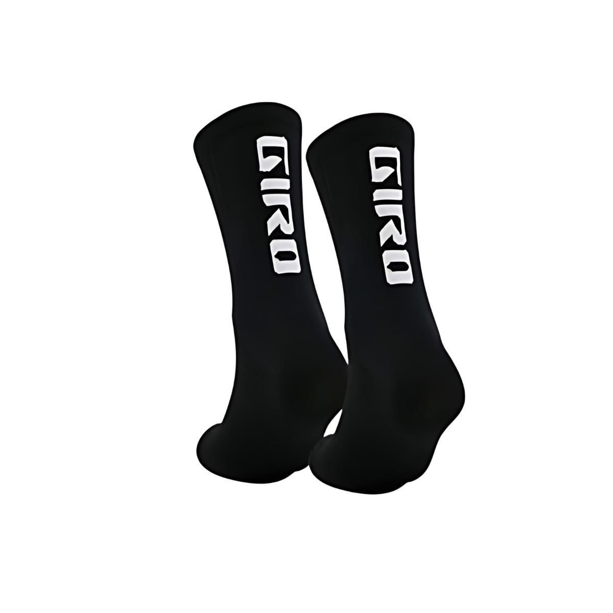 Miniatura Meias Ciclismo Compressão Giro Unissex Mtb Speed Preto