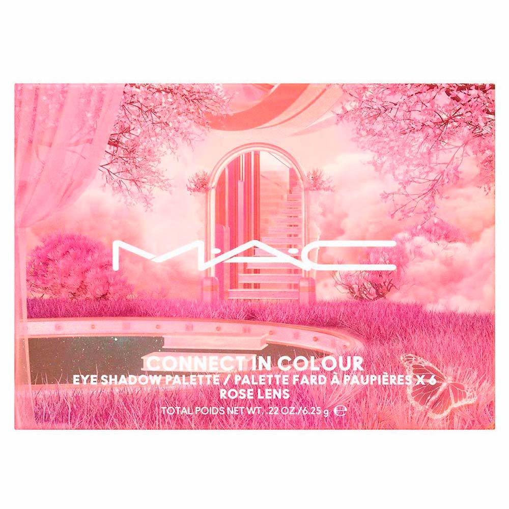 Paleta de Sombras MAC Connect In Colour Eye Shadow Palette Rose Lens 1 Un