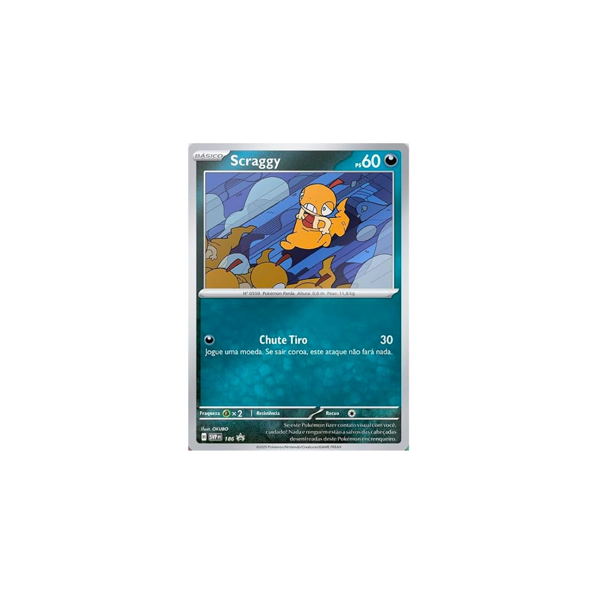 Cartas Pokémon Blister Triplo Amigos de Jornada - Copag Scraggy