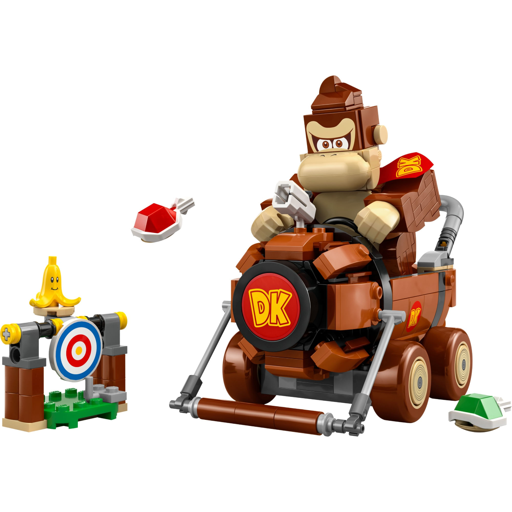 Miniatura LEGO Super Mario - Mario Kart™ – Donkey Kong & DK Jumbo