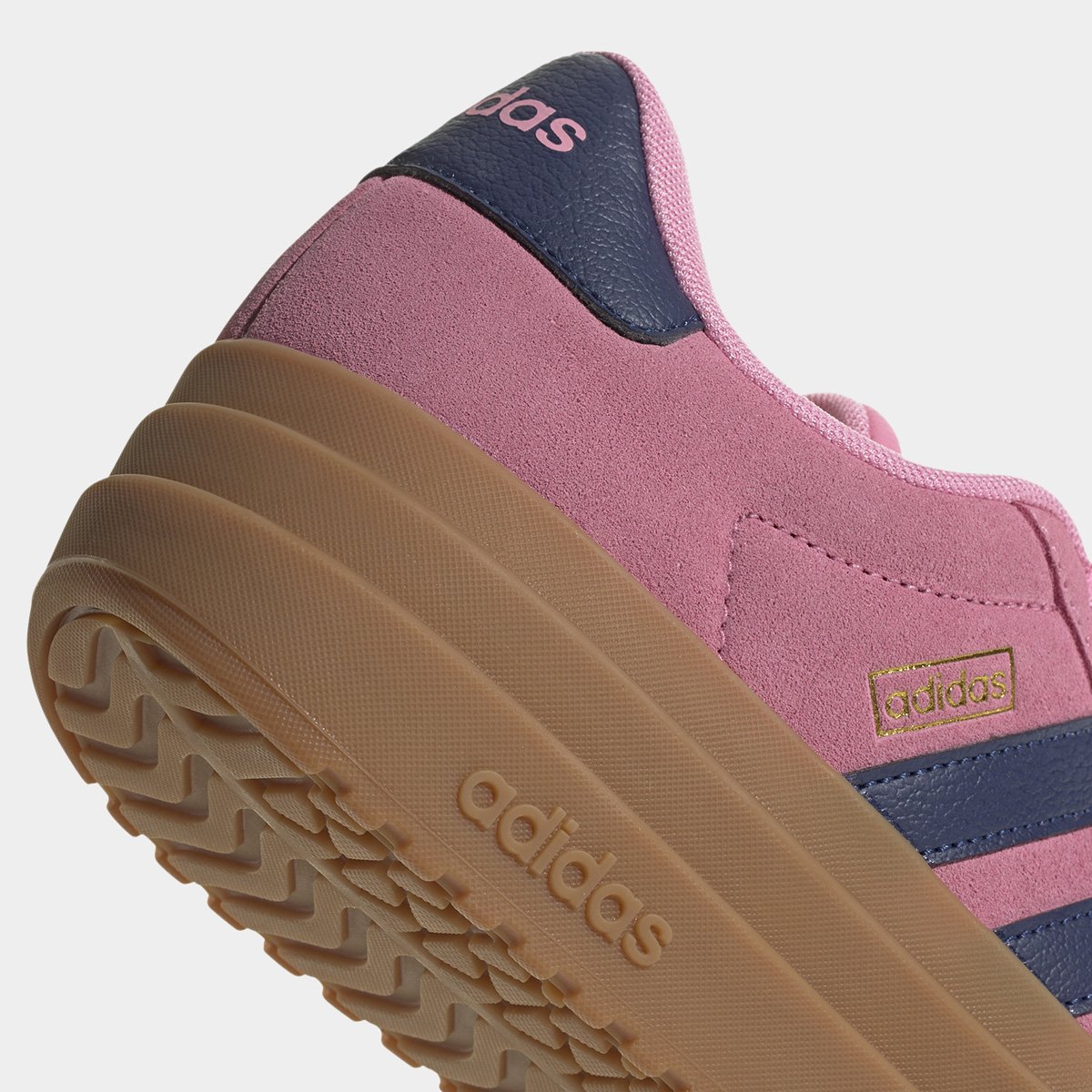 Tênis Adidas VL Court Bold Feminino Rosa+Azul - 34